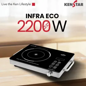 Kenstar Infra Eco 2200W Infrared Cooktop
