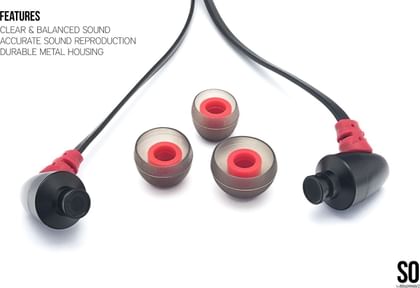 Brainwavz S0 Noise Isolating Wired Headphone (In the Ear)