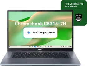 Acer Chromebook 15 CB315-7H Laptop (Intel Core 3 N50/ 4GB/ 64GB eMMC/ Chrome OS) - image 1