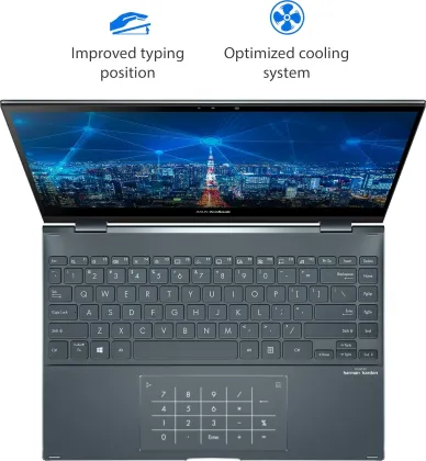 ASUS ZenBook Flip 13 2-in-1 UX363JA-XB71T Laptop (10th Gen Core i7/ 16GB/ 512GB/ Win10)