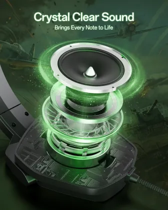 NUBWO N16 Wired Gaming Headphones