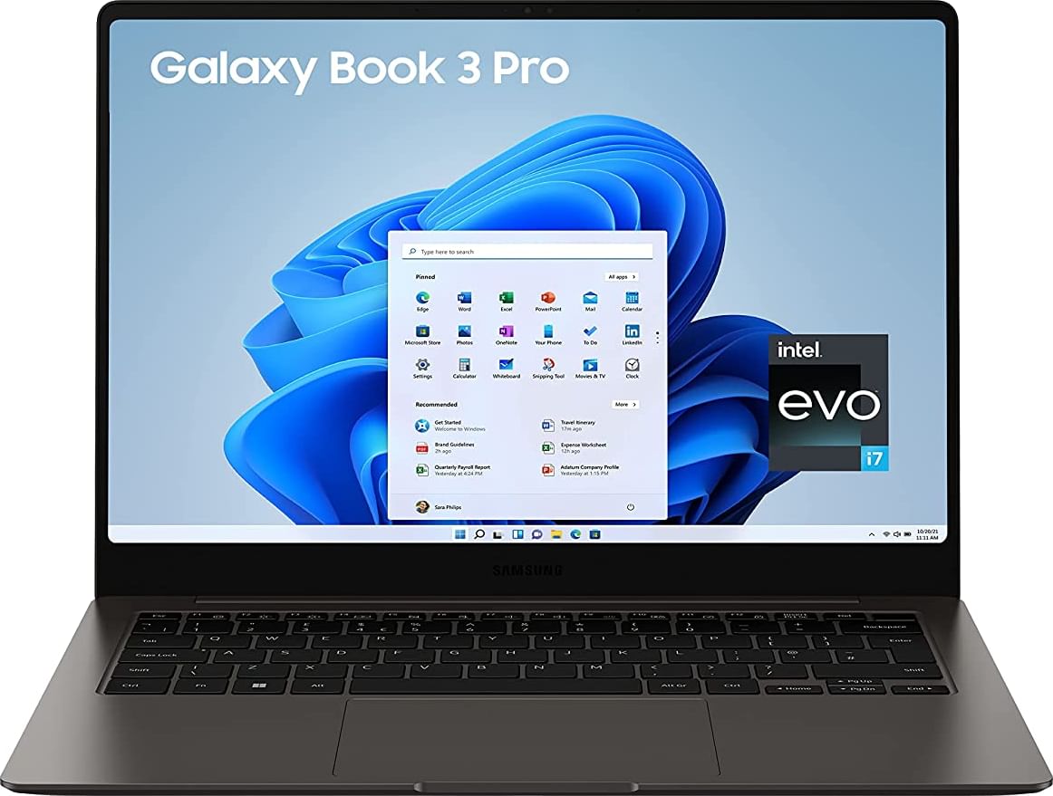 Samsung Galaxy Book 3 Pro 14 NP940XFGKC4IN Laptop (13th Gen Core i7