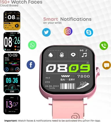 pTron Force X10 Smartwatch
