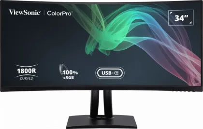 ViewSonic VP3481a 34-inch UWQHD+ Monitor