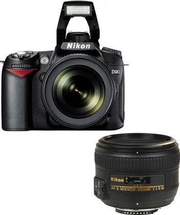 Nikon D90 with 18-105mm + 50mm Lens