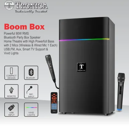 Tronica Boom Box 90W Bluetooth Speaker