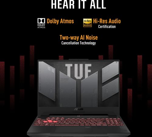 Asus TUF Gaming F15 FX507VU-LP210W Gaming Laptop (13th Gen Core i7/ 16GB/ 512GB SSD/ Win11 Home/ 6GB Graph)