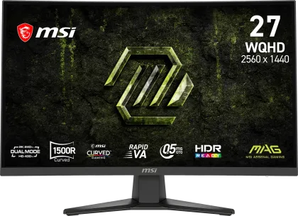MSI MAG 275CQDF X24 27 inch Quad HD Curved Monitor