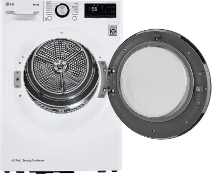 LG DLHC1455W 4.2 cu ft Fully Automatic Front Load Dryer
