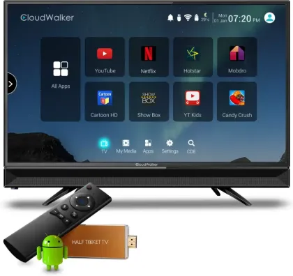 CloudWalker CLOUD TV24AH (23.6 inch) HD Ready LED TV