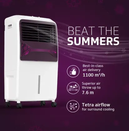 V-Guard Arido P22 H 22 L Room Air Cooler