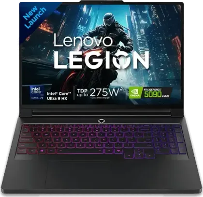 Lenovo Legion Pro 7i 2025 Gaming Laptop (Intel Core Ultra 9 275HX / 32GB/ 1TB SSD/ Win11/ 12GB RTX 5070 Ti)