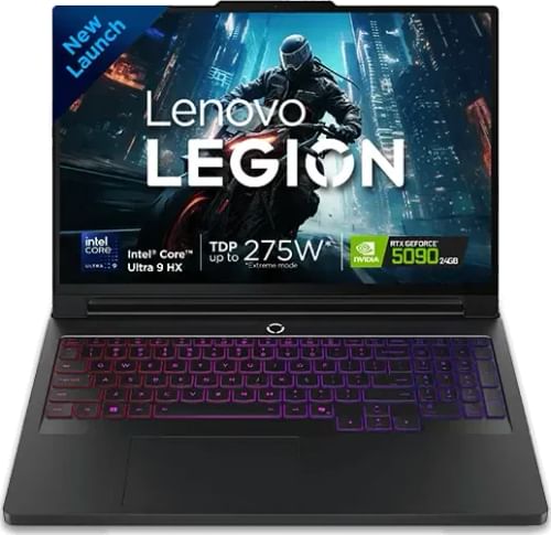 Lenovo Legion Pro 7i 2025 Gaming Laptop (Intel Core Ultra 9 275HX / 32GB/ 1TB SSD/ Win11/ 12GB RTX 5070 Ti)