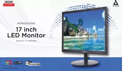 Ivoomi Square IV-L1901HDM 17 inch Full HD LED Monitor