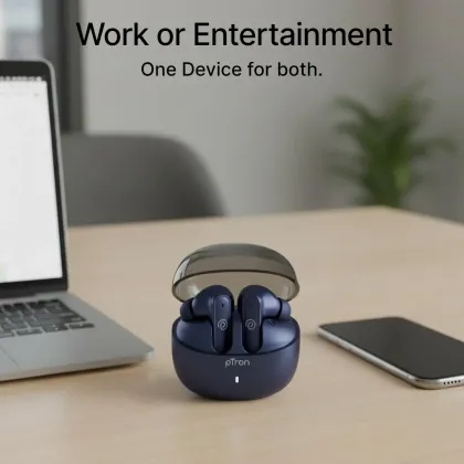 pTron Bassbuds Indie