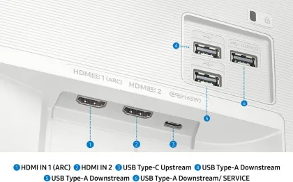 Samsung Movingstyle M7 LS32FM701UNXZA 32 inch Ultra HD 4K Smart Monitor