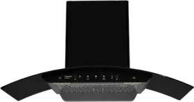 Crompton IntelliMotion CHD-IMC90FLE-MBL MBLK 90cm Auto Clean Wall Mounted Chimney