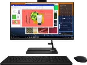 Lenovo IdeaCentre F0G0015MIN AIO Desktop (11th Gen Core i5/ 8GB/ 512GB SSD/ Win11 Home) - image 1