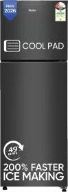 Haier HEF-252EGBA-P 240 L 2 Star Double Door Refrigerator