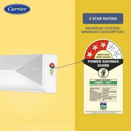 Carrier CAI19CL3R35F0 1.5 Ton 3 Star 2025 Inverter Split AC