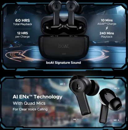 boAt Nirvana Lucid True Wireless Earbuds