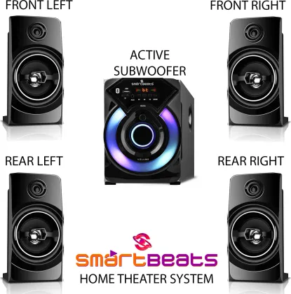 Smartbeats K48 60W Bluetooth Home Theatre - image 4