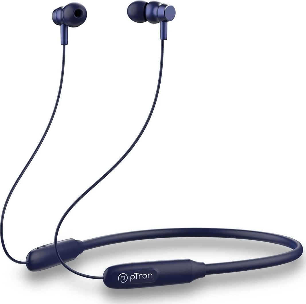 pTron Tangent Flex Wireless Neckband Price in India 2024, Full Specs & Review Smartprix