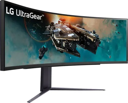 LG UltraGear 49GR85DC-B 49 inch DQHD Curved Monitor