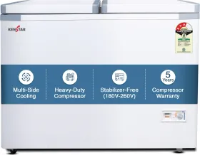 Kenstar 300VCF3DDKS25V1 333 L Double Door Deep Freezer