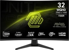 MSI MAG 321CQF E18 31.5 inch Quad HD Gaming Monitor
