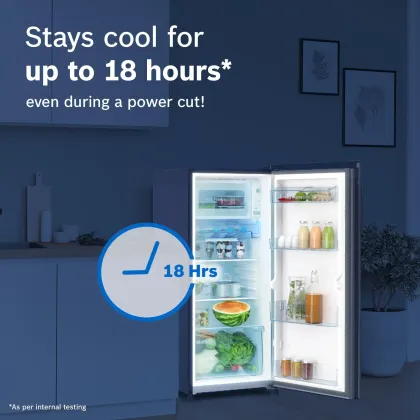 Bosch CST18B23NI 187 L 3 Star Single Door Refrigerator