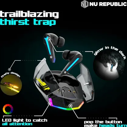 Nu Republic Cyberstud X4 Firefly True Wireless Earbuds