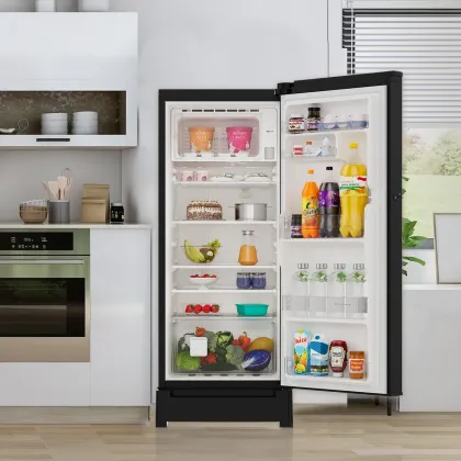 Whirlpool 230 VMPRO ROY Gravity Black-Y 207 L 3 Star Single Door Refrigerator