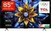 TCL T8C 85 inch Ultra HD 4K Smart QLED TV (85T8C)