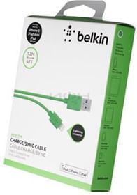 Generic Belkin Lightning to USB ChargeSync Cable for iPhone 5 / 5S / 5c iPad 4th Gen, iPad mini, and iPod touch 7th Gen, 4 Feet