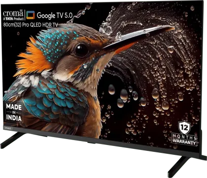 Croma CREL032HGQ024650 32 inch HD Ready Smart QLED TV