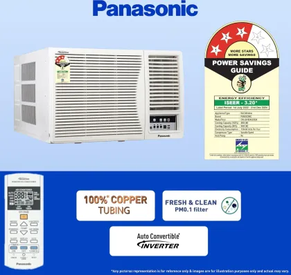 Panasonic CW-LN183AG 1.5 Ton 3 Star 2024 Inverter Window AC