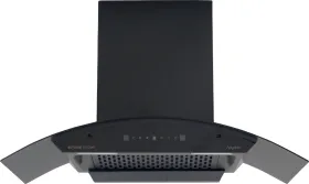 Kutchina Crome 90 cm Auto Clean Wall Mounted Chimney