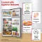 LG GLT4036SNPZ 398 L 3 Star Double Door Refrigerator