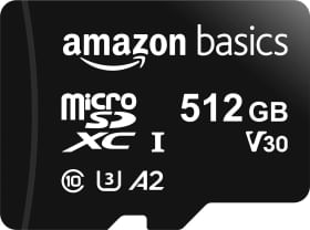 Amazon Basics LSMICRO512GU3 512GB Micro SDXC UHS-1 Memory Card