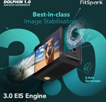 FitSpark Dolphin 20MP Sports and Action Camera