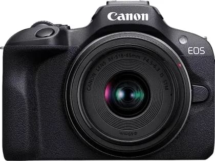 Canon Eos R100 24mp Mirrorless Camera With Rf-s18-45mm F 4.5-6.3 Is Stm 