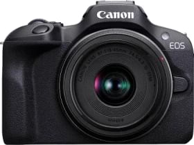 Canon EOS R100 24MP Mirrorless Camera with RF-S18-45mm F/4.5-6.3 IS STM Lens & 55-210mm