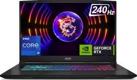 MSI Katana 17 13VGK-1230IN Gaming Laptop (13th Gen Core i9/ 16GB/ 1TB SSD/ Win11 Home/ 8GB RTX 4070 Graph)