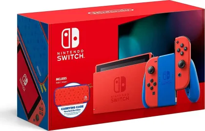 Nintendo Switch - Mario Red & Blue Edition