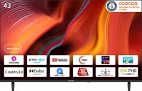 Coocaa 108 cm (43 inch) Full HD LED Smart Coolita TV 2024 Edition with Dolby Audio