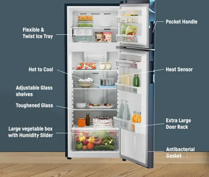 Liebherr ‎TCPldB 2711 269 L 2 Star Double Door Refrigerator