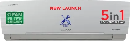 Lloyd GLS18I3FWAGC 1.5 Ton 3 Star 2025 Inverter Split AC