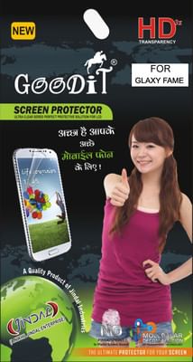 Goodit SG/CL/SA/GLAXY FAME Screen Guard for Samsung Galaxy Fame