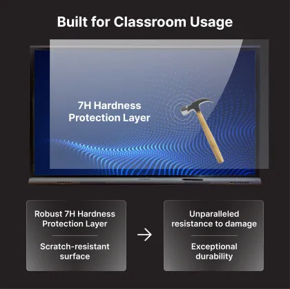 Teachmint X1 Plus 75 inch Ultra HD 4K Interactive Flat Panel